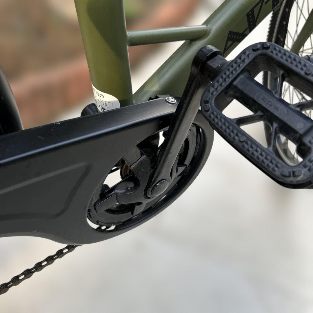 22インチ 子供用自転車 6段変速 LEDダイナモライト