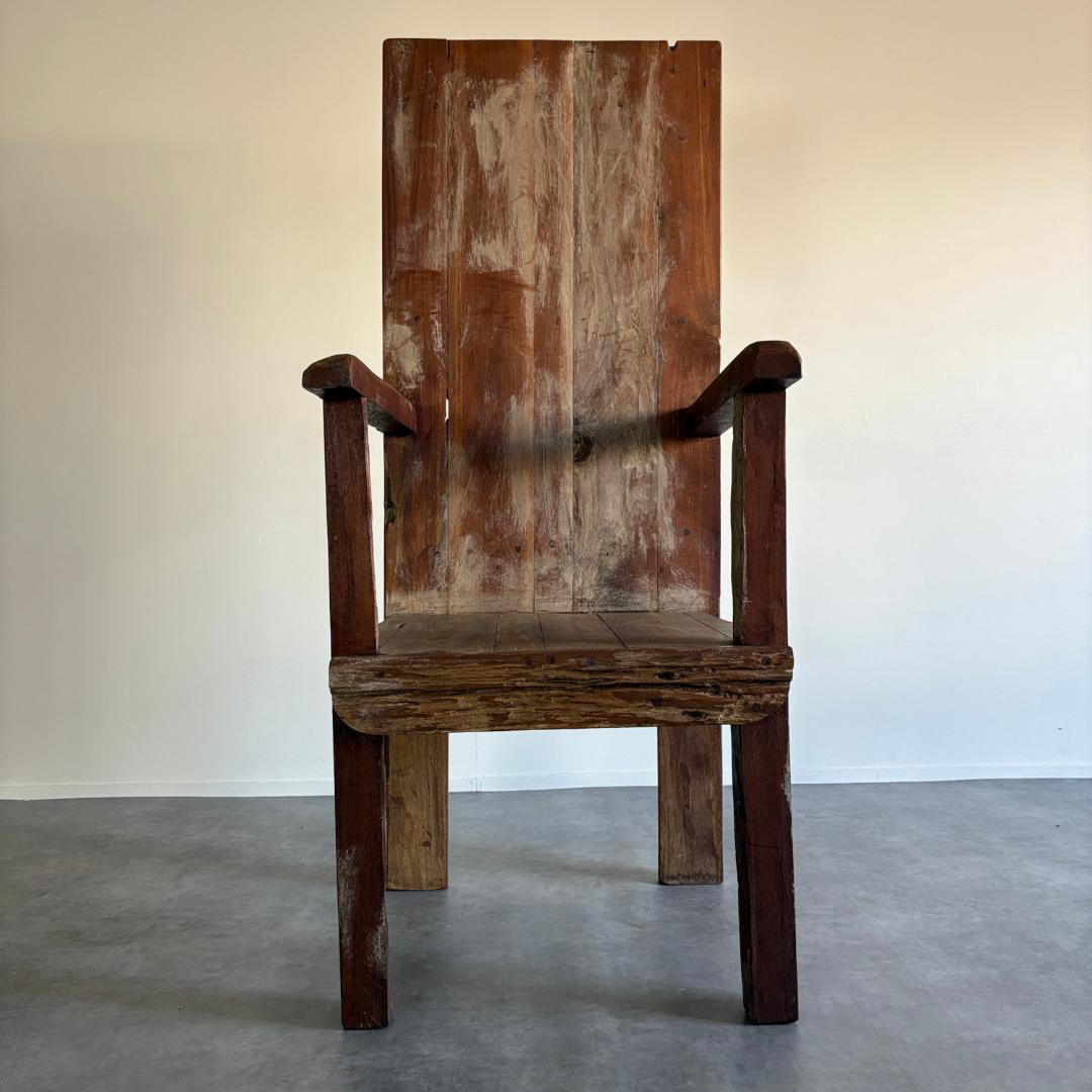 民族美術（Tribal Art）　トライバルクイーンチェア