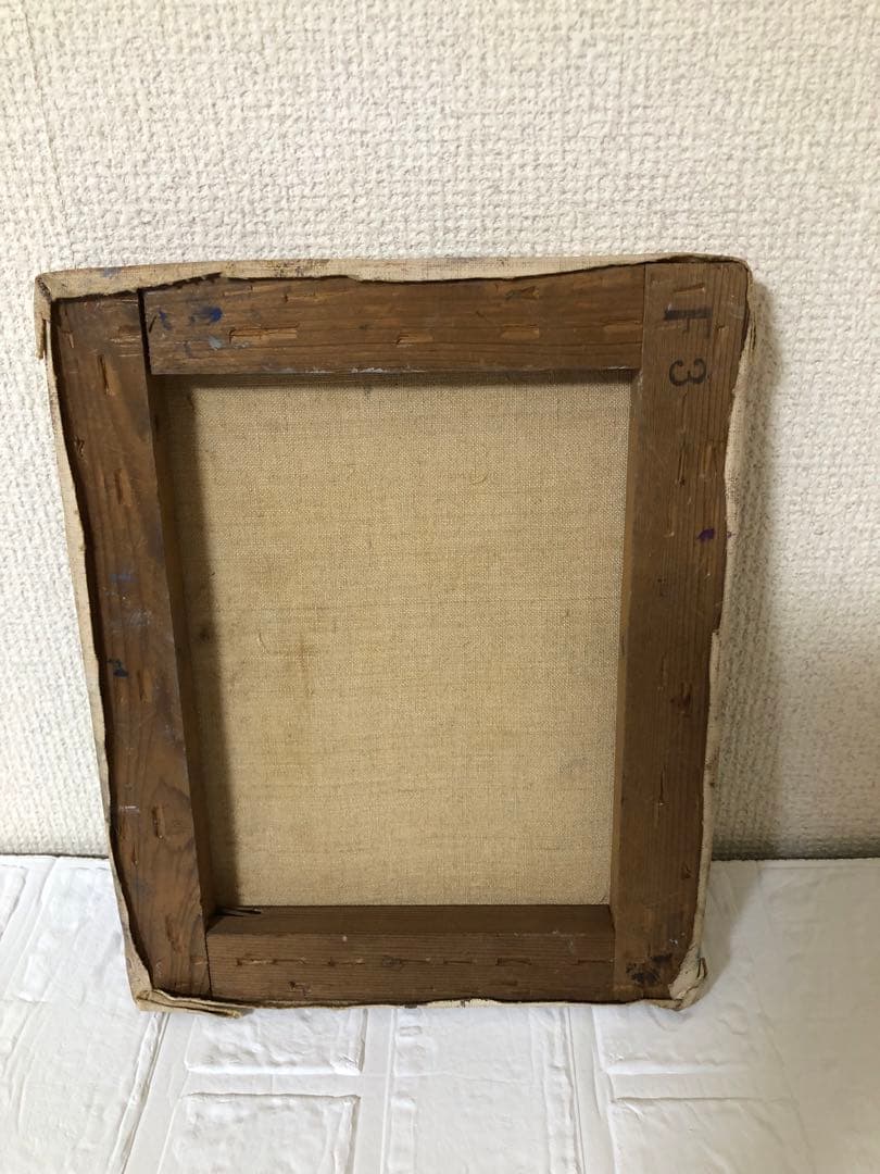 油絵（抽象画）Ｆ3