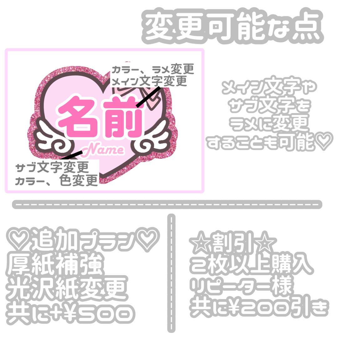 ネームボートハート型 ネームパネル 文字パネル 連結文字パネル 連結うちわ文字