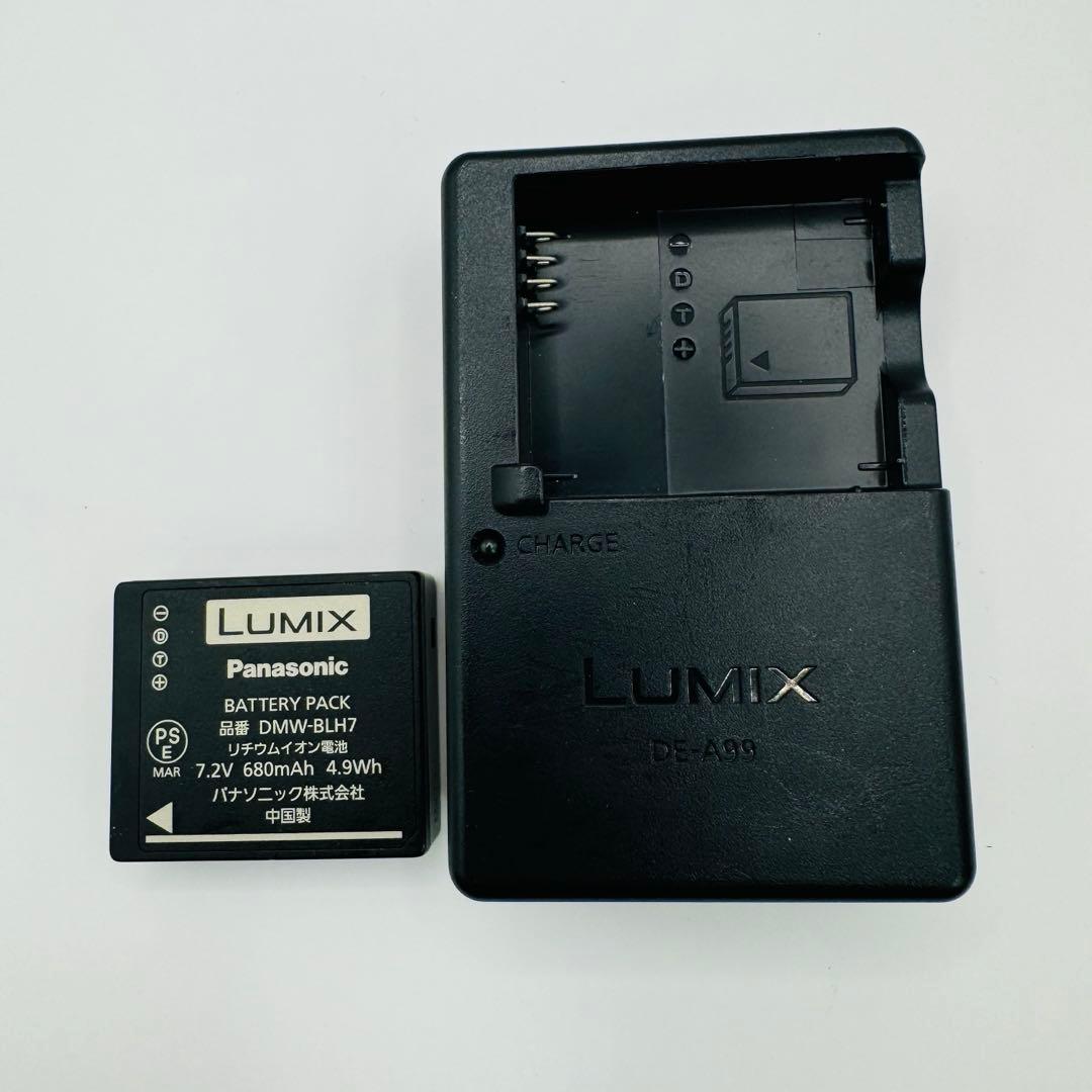 【美品】Panasonic LUMIX DMC-GF7W ミラーレス シルバー