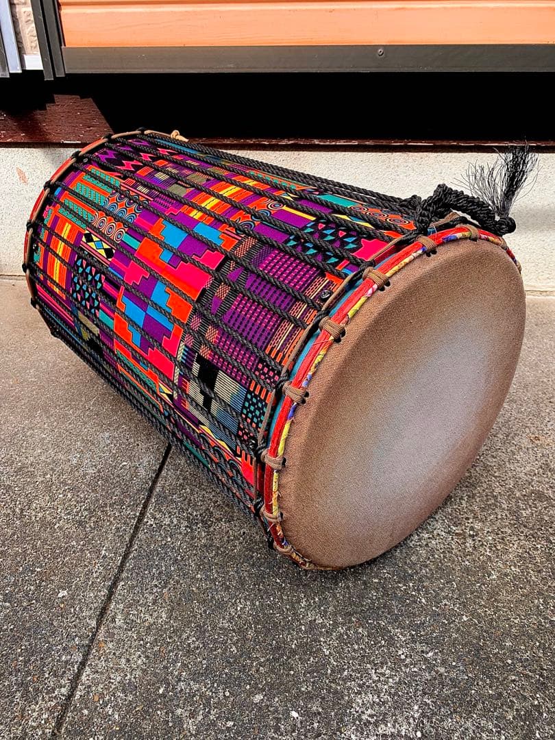 フリースタイルドラムVOD12サンバン Afro fabric Edition