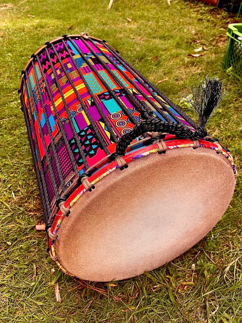 フリースタイルドラムVOD12サンバン Afro fabric Edition