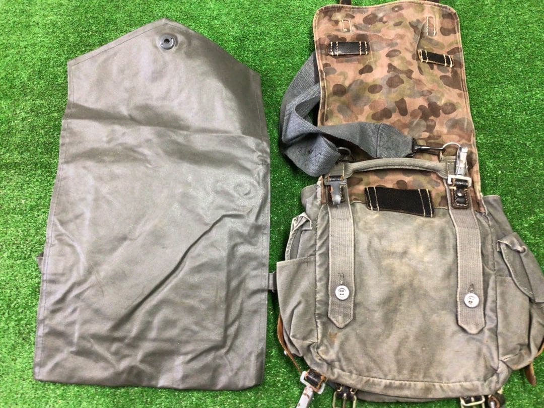 ④ 東ドイツ軍 NVA オーストリア軍ミリタリー バッグ ヨーロッパ軍装品