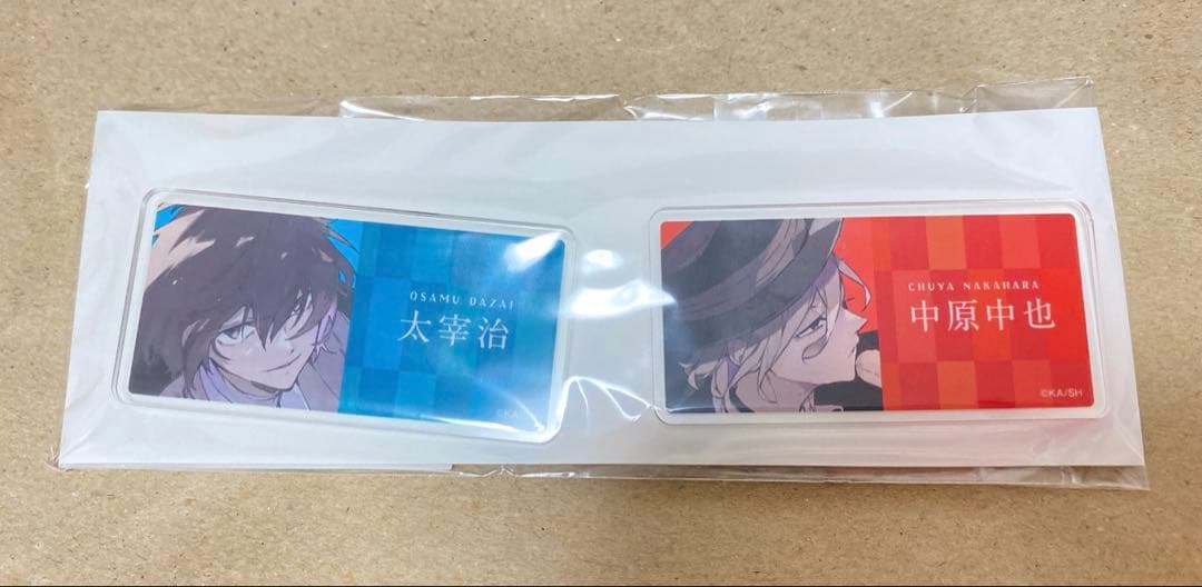 文豪ストレイドッグス 文スト 缶バッジ C104 太宰治 中原中也