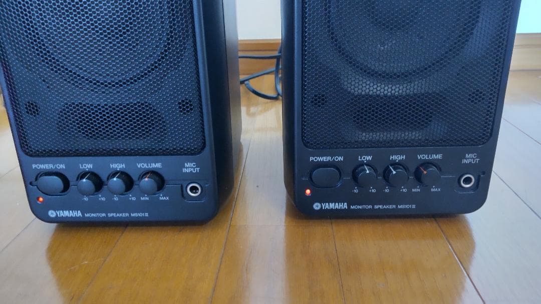 YAMAHA ヤマハ MS101Ⅲ スタジオスピーカー稼働品 ペアセット