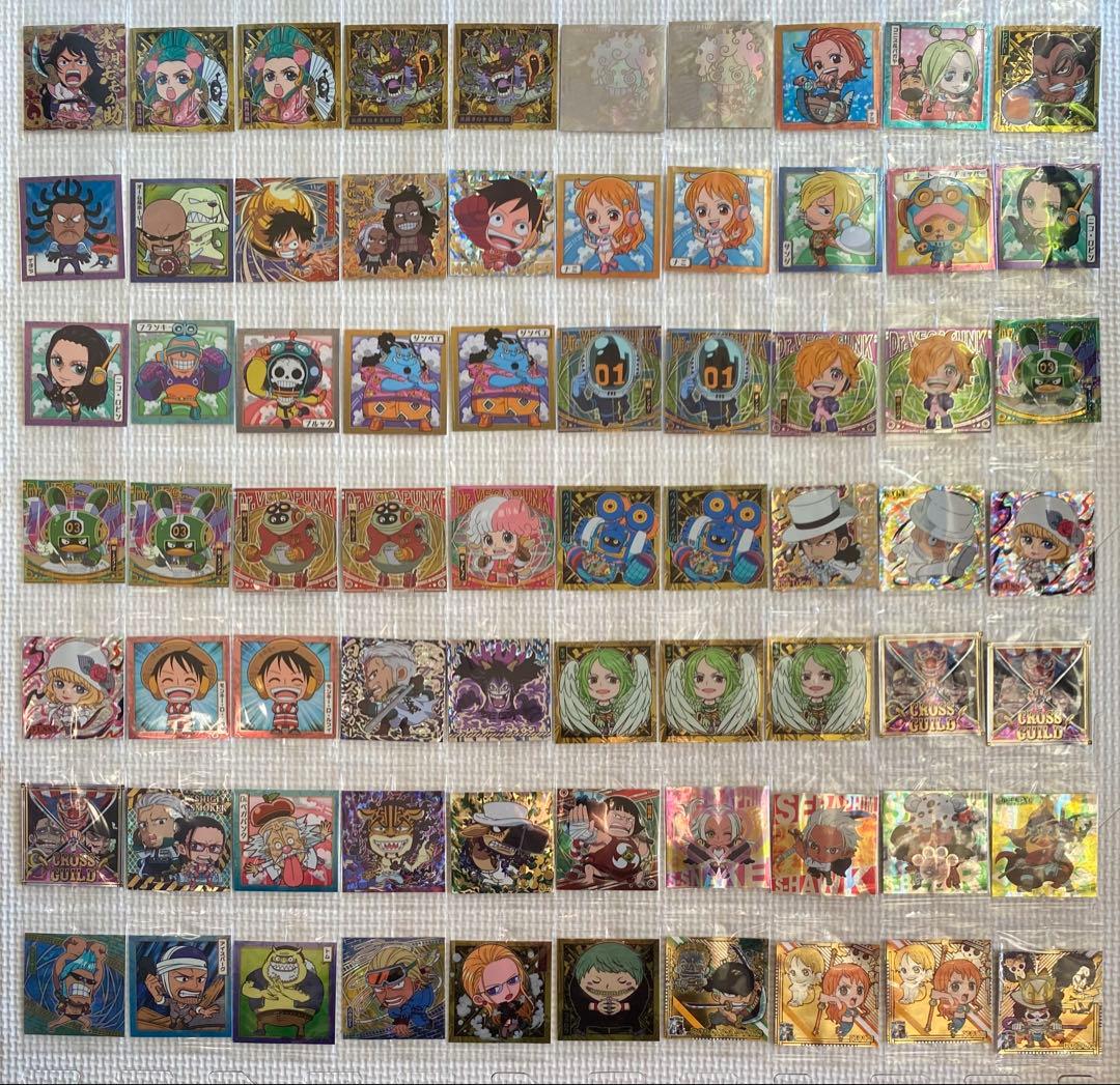 にふぉるめーしょん ワンピース大海賊シールウエハース