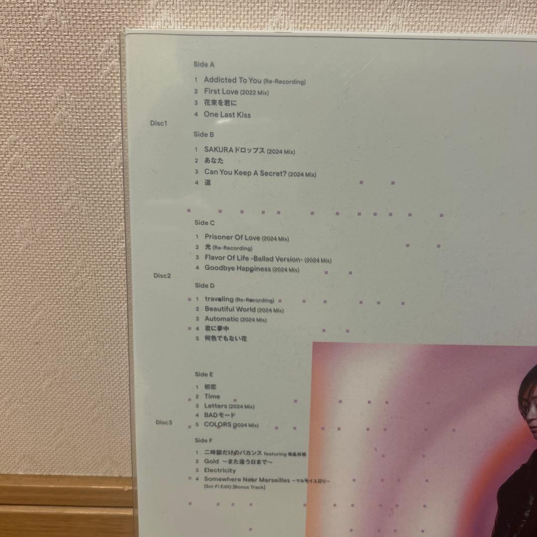 宇多田ヒカル SCIENCE FICTION LPレコード