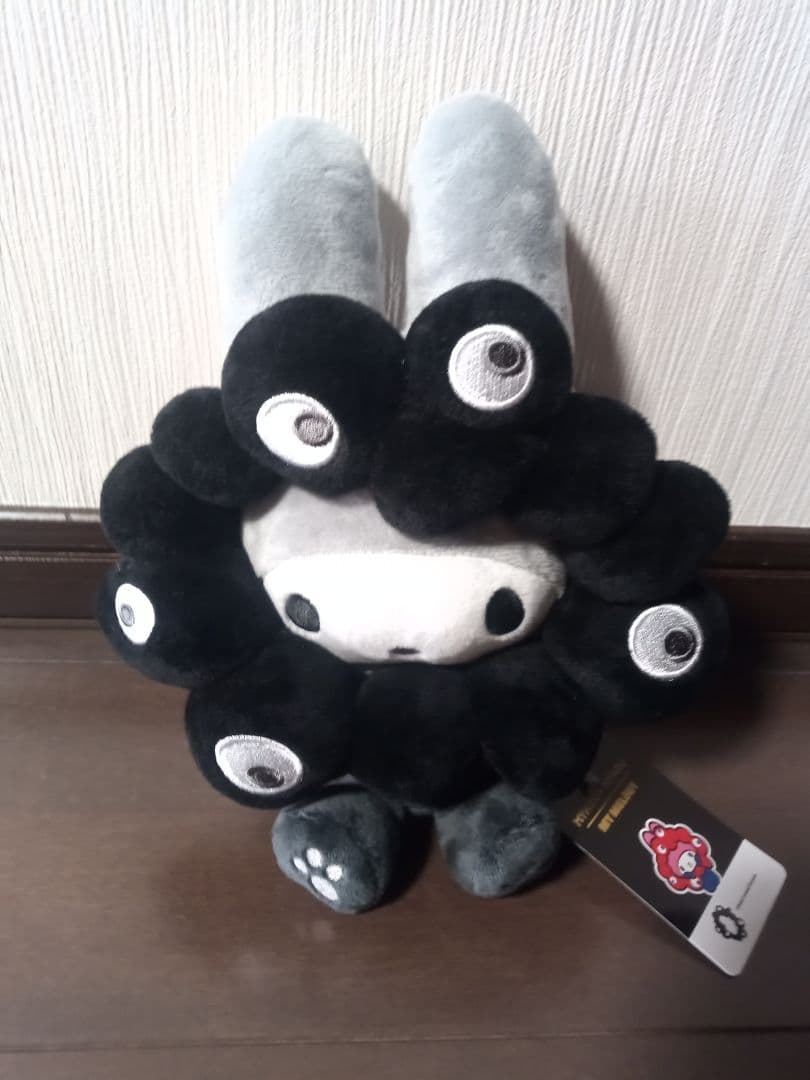 サンリオ黒ミャクミャクなりきりぬいぐるみ シナモロールマイメロハローキティー３点