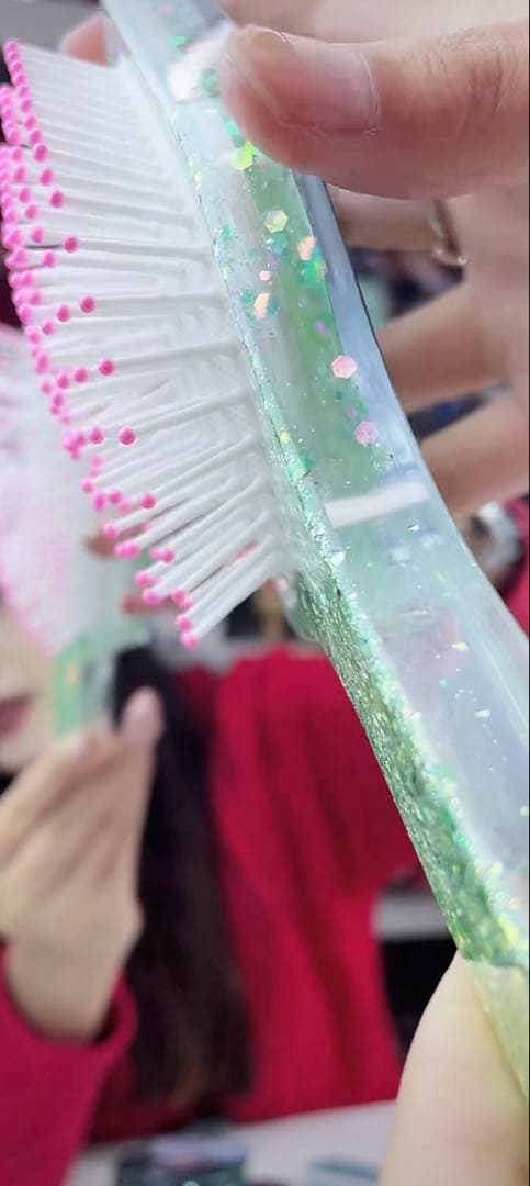 王一博 肖戦 超大レジンエアークッション付きヘアブラシ　4点セット❣️確認用105