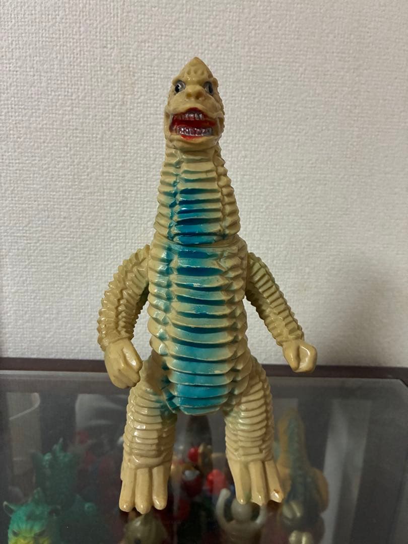 当時物　マルザン.マルサン　1期　レッドキング　ソフビ　美品