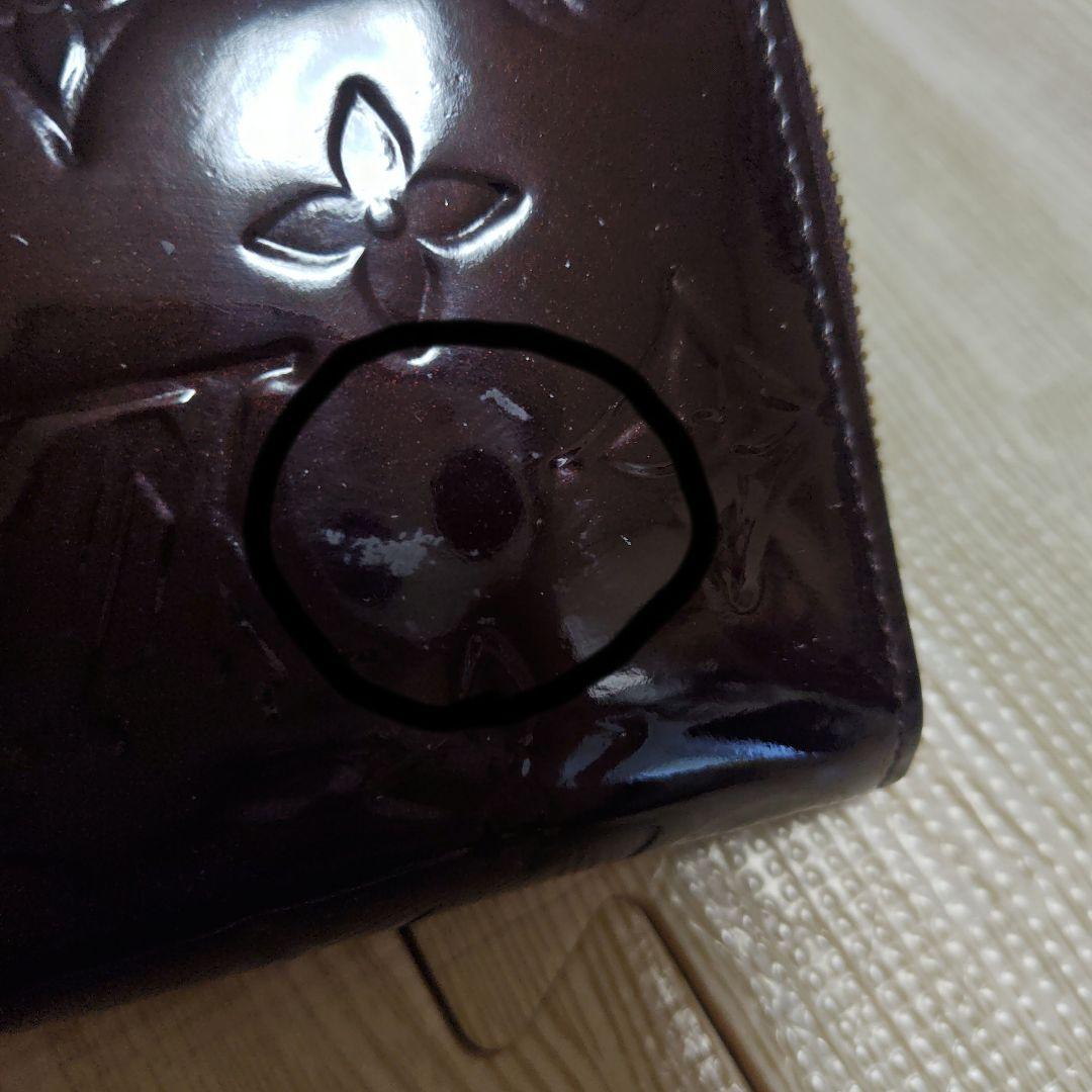 LOUIS VUITTON モノグラム ヴェルニ ジッピー パース