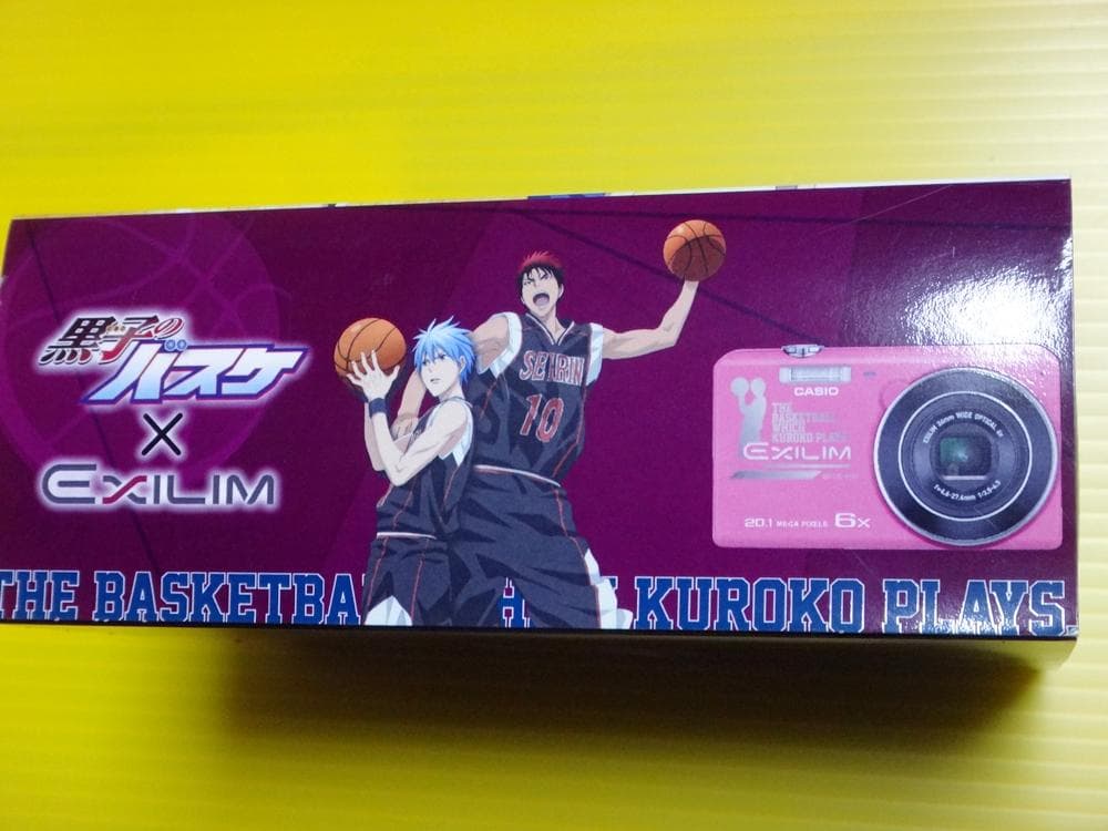 未使用 黒子のバスケ × CASIO EXILIM コラボデジカメ 写真合成機能