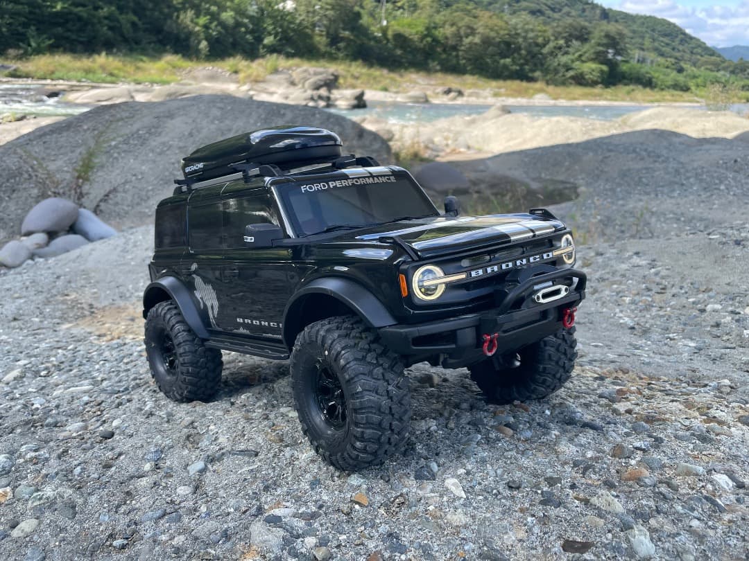 茹で卵トラクサス　TRX4　フォード　2021ブロンコ