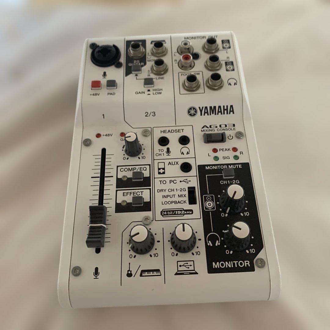 DJ機材 Yamaha AG03