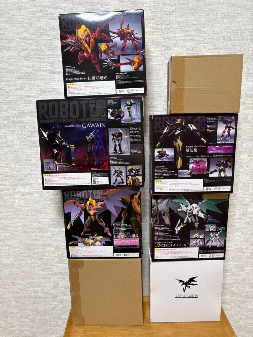 ROBOT魂　KMF コードギアス　ランスロット　紅蓮　蜃気楼