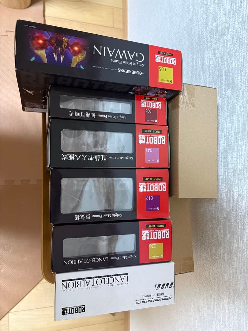 ROBOT魂　KMF コードギアス　ランスロット　紅蓮　蜃気楼