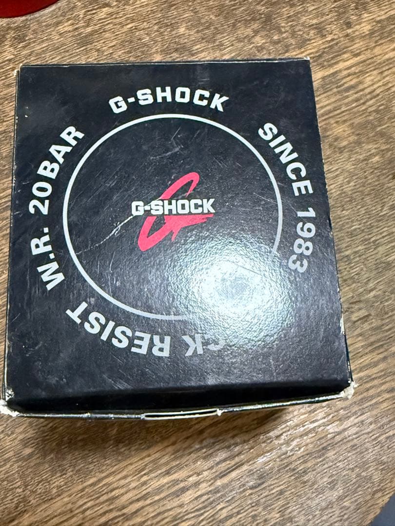 G-SHOCK ブラック/オレンジ デジタルアナログ