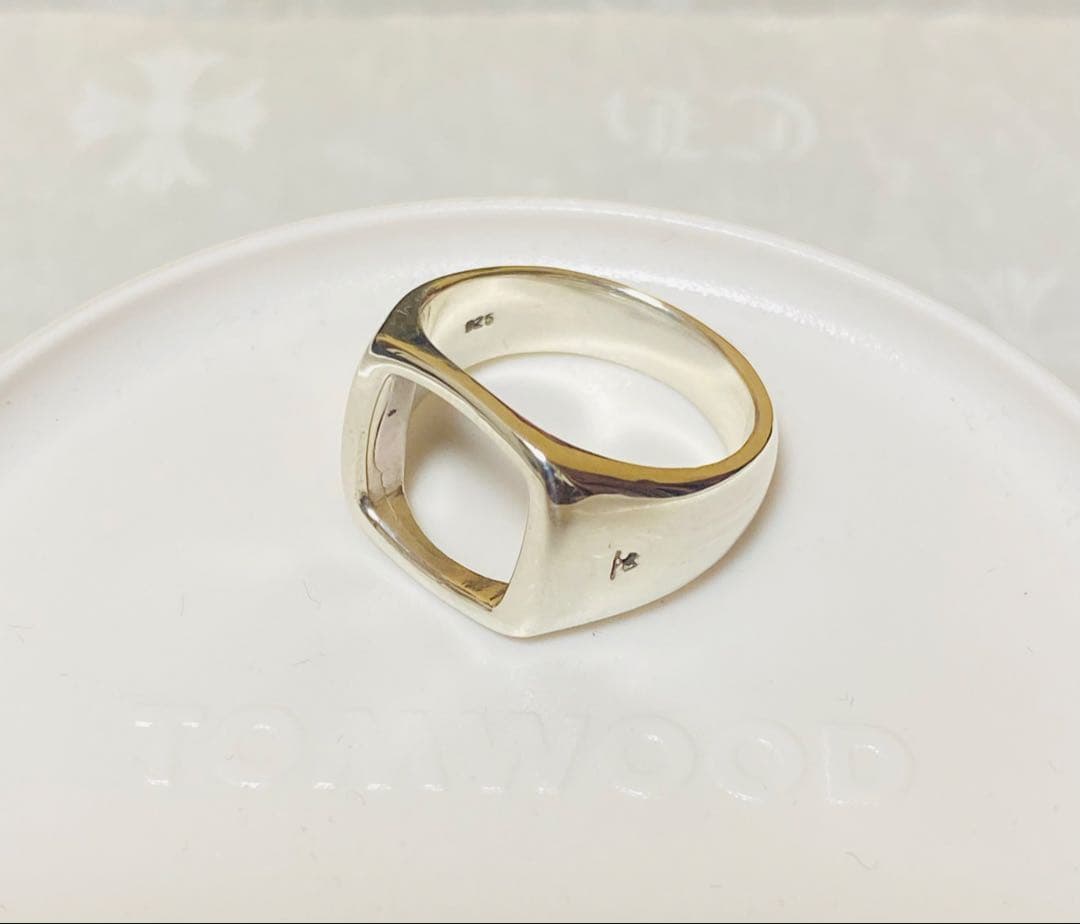 トムウッド TOMWOOD クッションオープン リング 指輪 925 17号