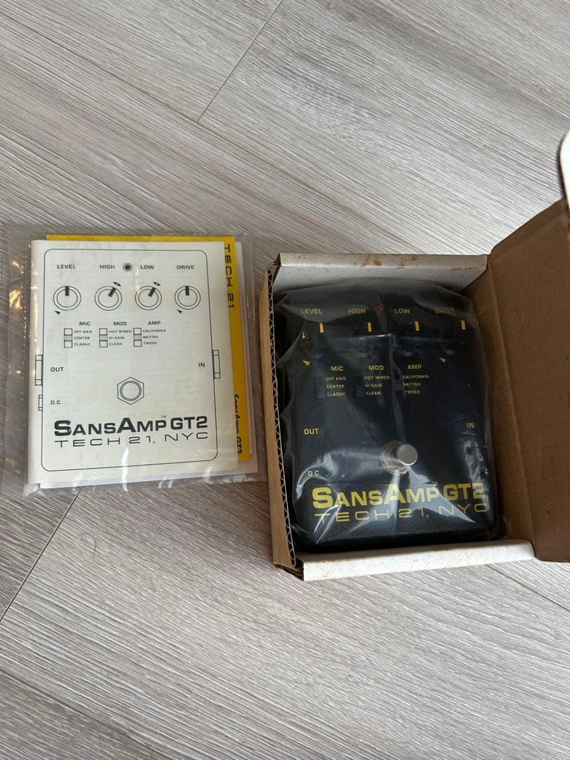 ギター SANSAMP GT2 TECH 21