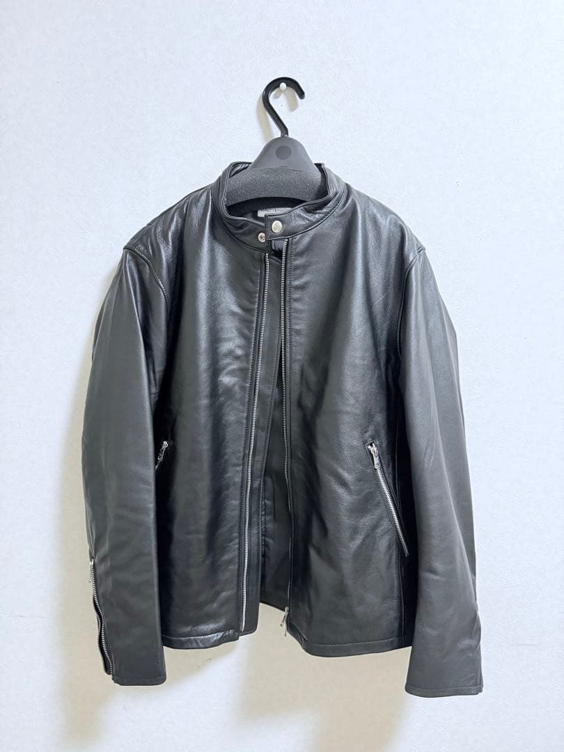 WEB限定 WARDROBE SMART シープ シングルライダースジャケット