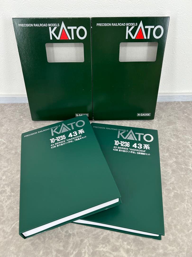 KATO 10-1235.1236 43系 夜行急行「八甲田」7両基本.6両増結