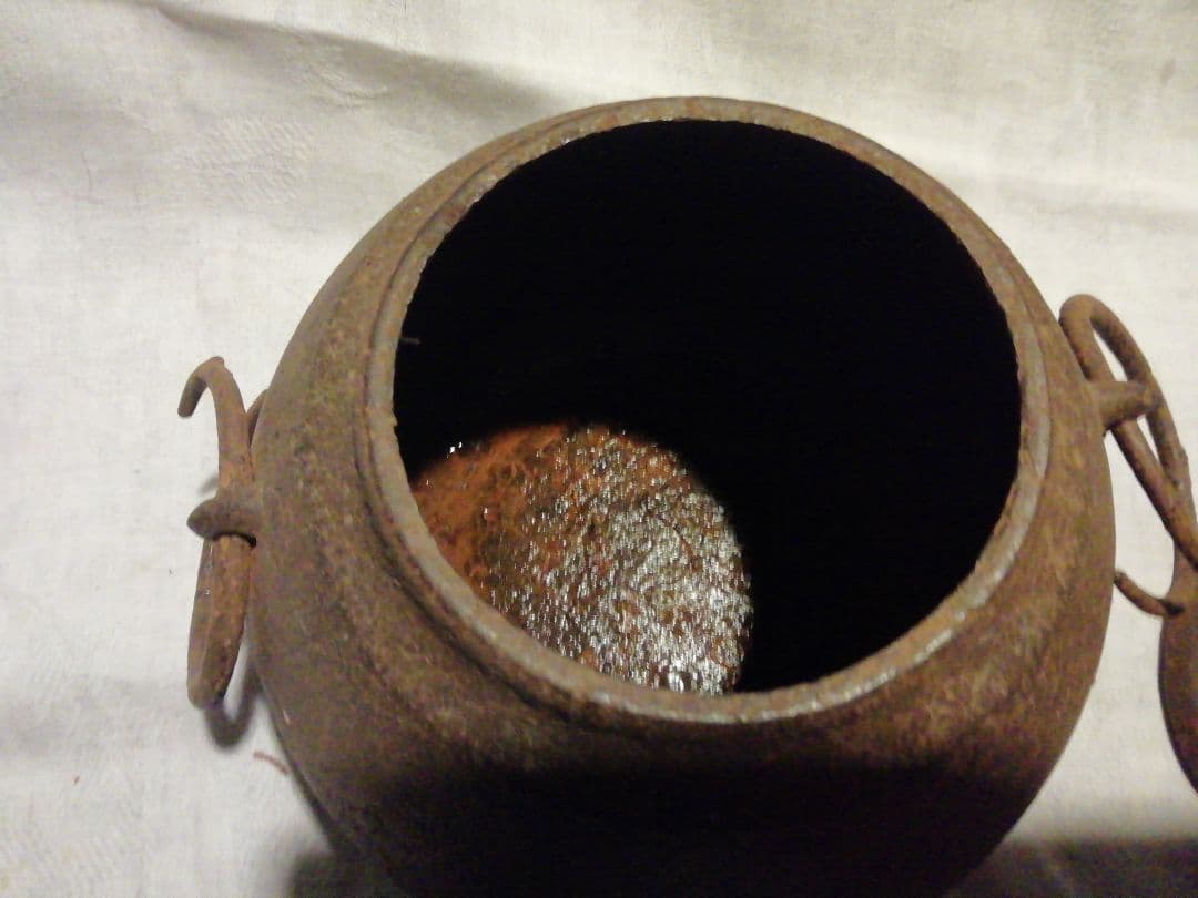 ♪茶道具　釜　時代物
