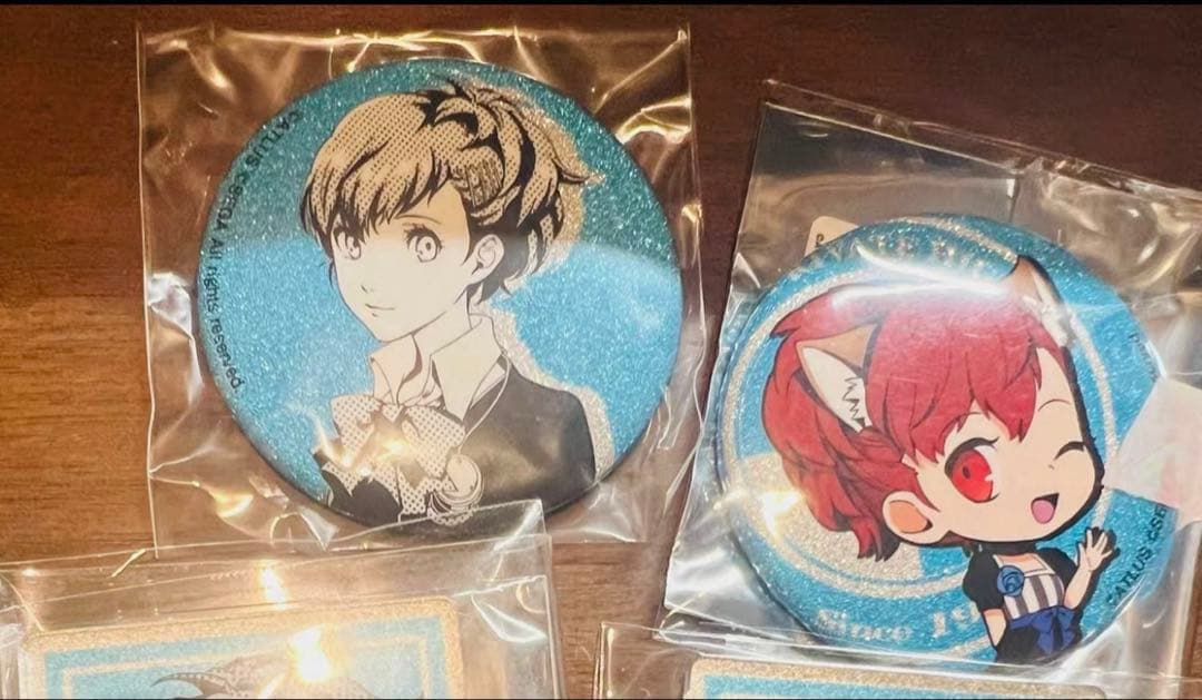 ペルソナ3 25th ナンジャタウンコラボ 缶バッジ 女主人公 ハム子