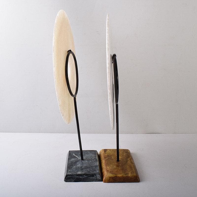 中国　玉石彫刻　オブジェ　置物　合計約6.8㎏　鉄台座　4点　V　R8715H