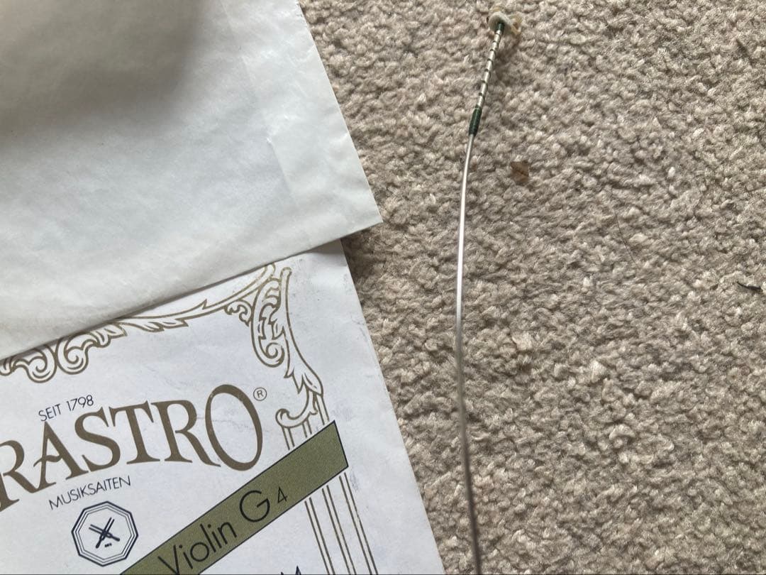 ヴァイオリン弦 オリーブセット 未使用品 Pirastro Oliv