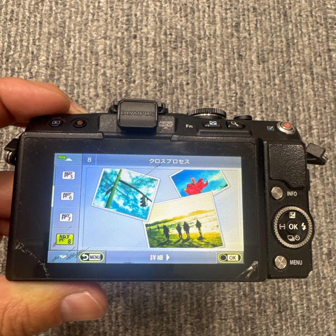 【ジャンク品】OLYMPUS PEN Lite E-PL6 E-PL7 付属品