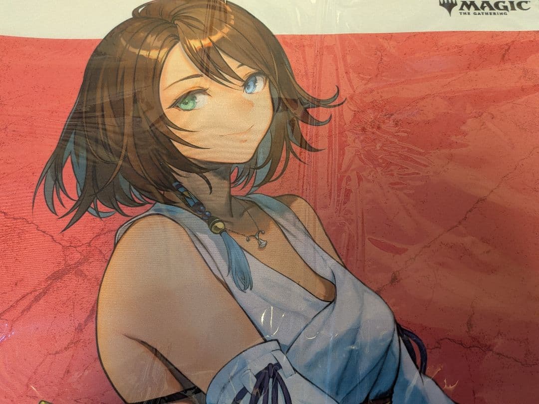 mtg 日本限定 プレイマット スピラの希望、ユウナ fin