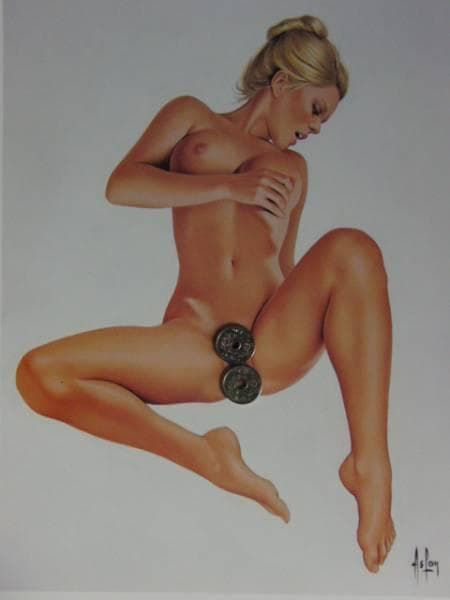 アスラン・グールドン　V　美女、SEXY、フランス有名作家、入手困難・激レア品