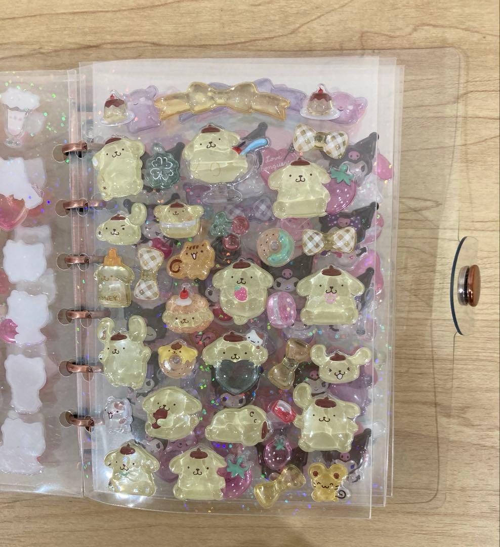 正規品 全種類 サンリオ ボンボンドロップシール 第2弾　シール帳　完成品