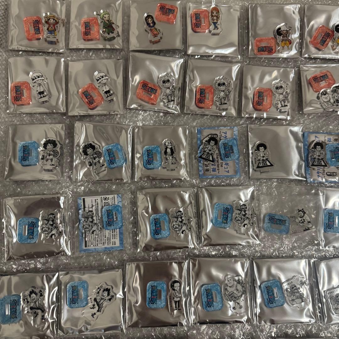 アクリルminiフィギュア　ワンピース　セット