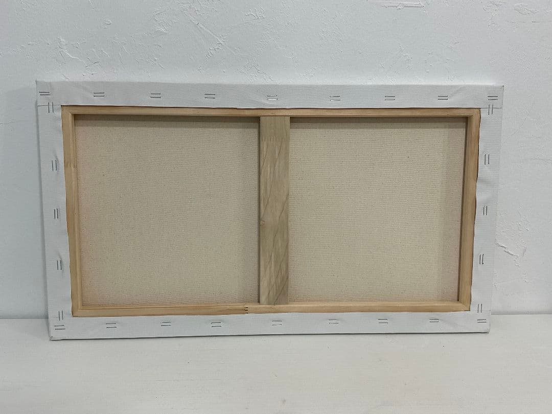 世界堂特注　額縁　キャンバス+木枠一式　大型　W783×H522×D42 　金