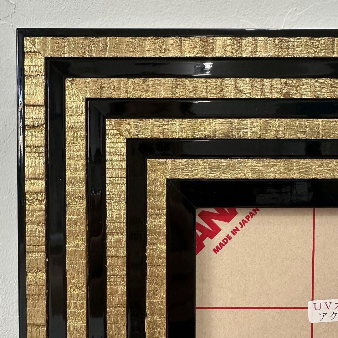世界堂特注　額縁　キャンバス+木枠一式　大型　W783×H522×D42 　金