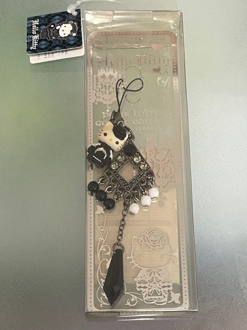 ハローキティ 嶽本野ばら ゴスロリ ロリータ ご当地キティ 根付け ストラップ