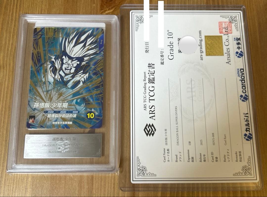 ars10+ ドラゴンボールスーパーダイバーズ　SDV5-008 孫悟飯少年期