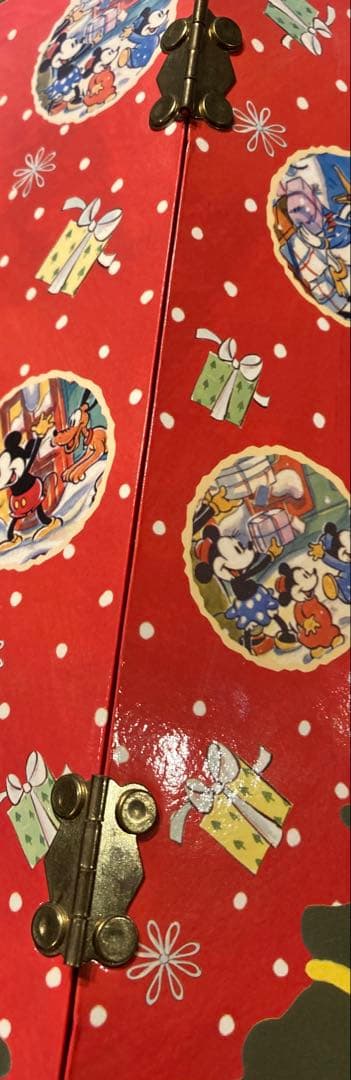 クリスマス　オルゴール　アクセサリーケース　ディズニー
