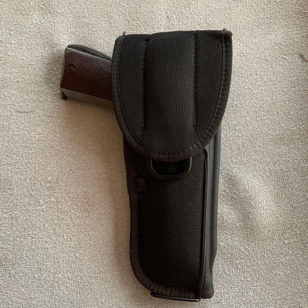 ガバメント用ナイロンホルスター　エアガンは付属しません。