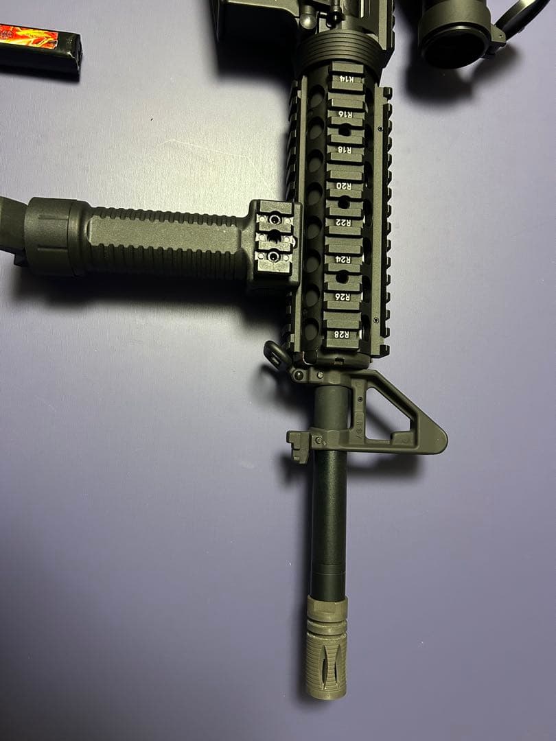 電動ガン TOP SOPMOD M4ライブカートモデル　ジャンク