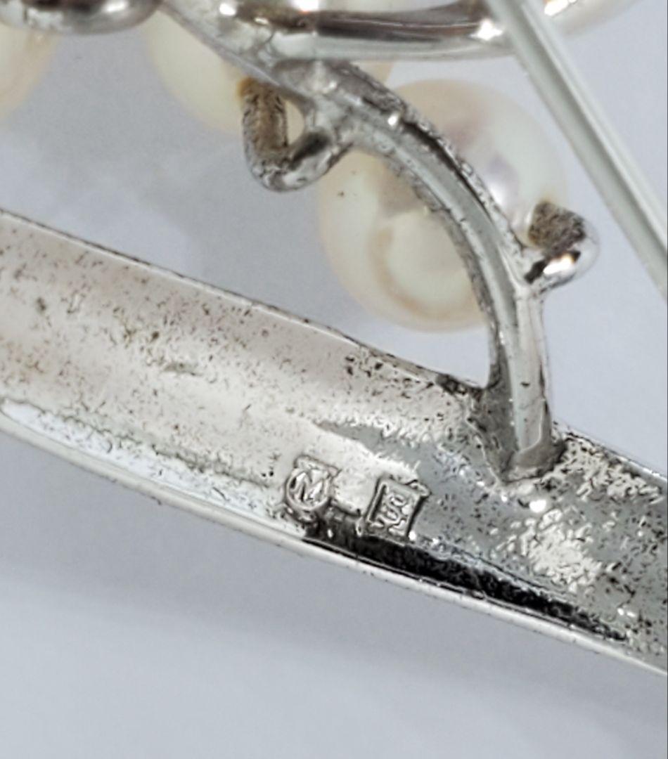 MIKIMOTO　ミキモト　ヴィンテージ　あこや真珠　ブローチ　ジュエリー