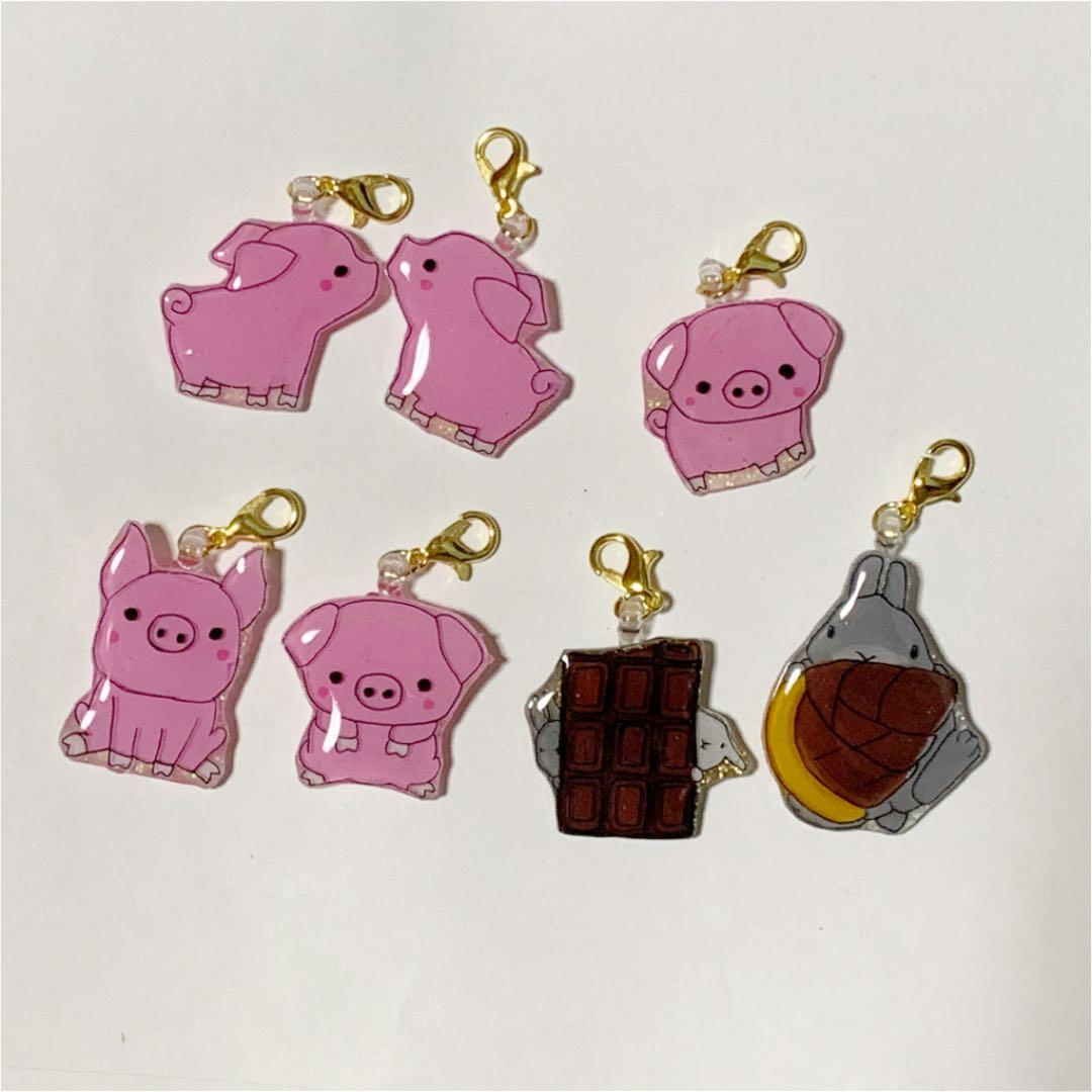 ハンドメイド/動物チャーム