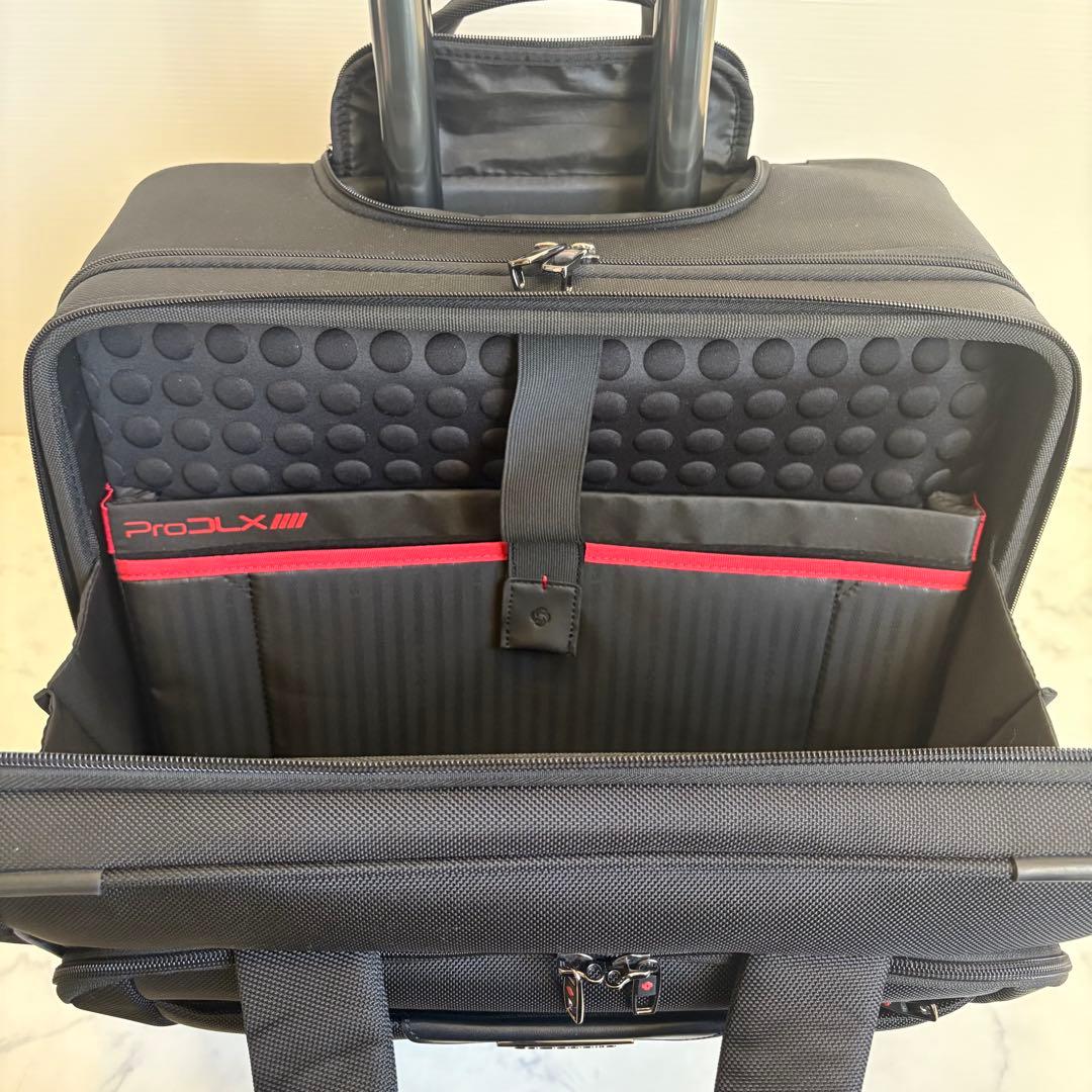 極美品 サムソナイト ビジネスキャリー「PRO-DLX4」機内持ち込 黒