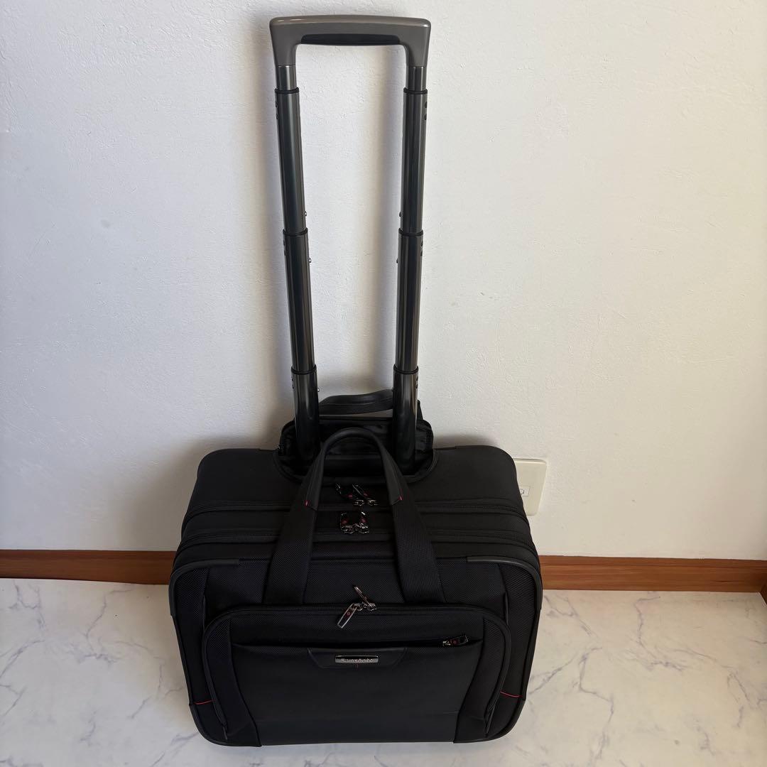 極美品 サムソナイト ビジネスキャリー「PRO-DLX4」機内持ち込 黒