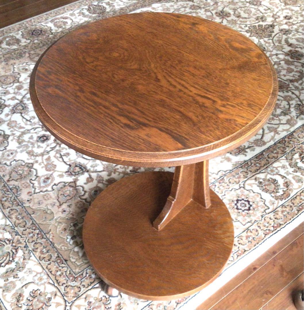 サイドテーブル　木製／ウニコ　マルニ　イデー　カリモク　アンティーク