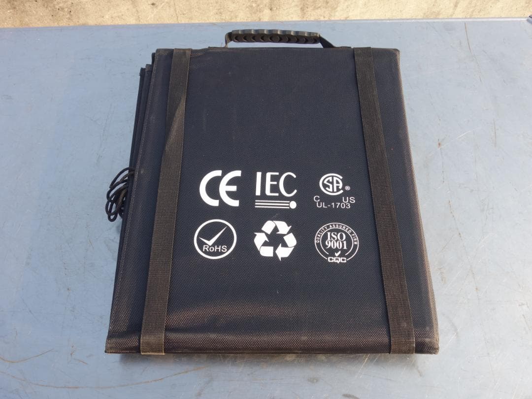 M▽BPS 防災非常電源用折畳式太陽光パネル (38234)