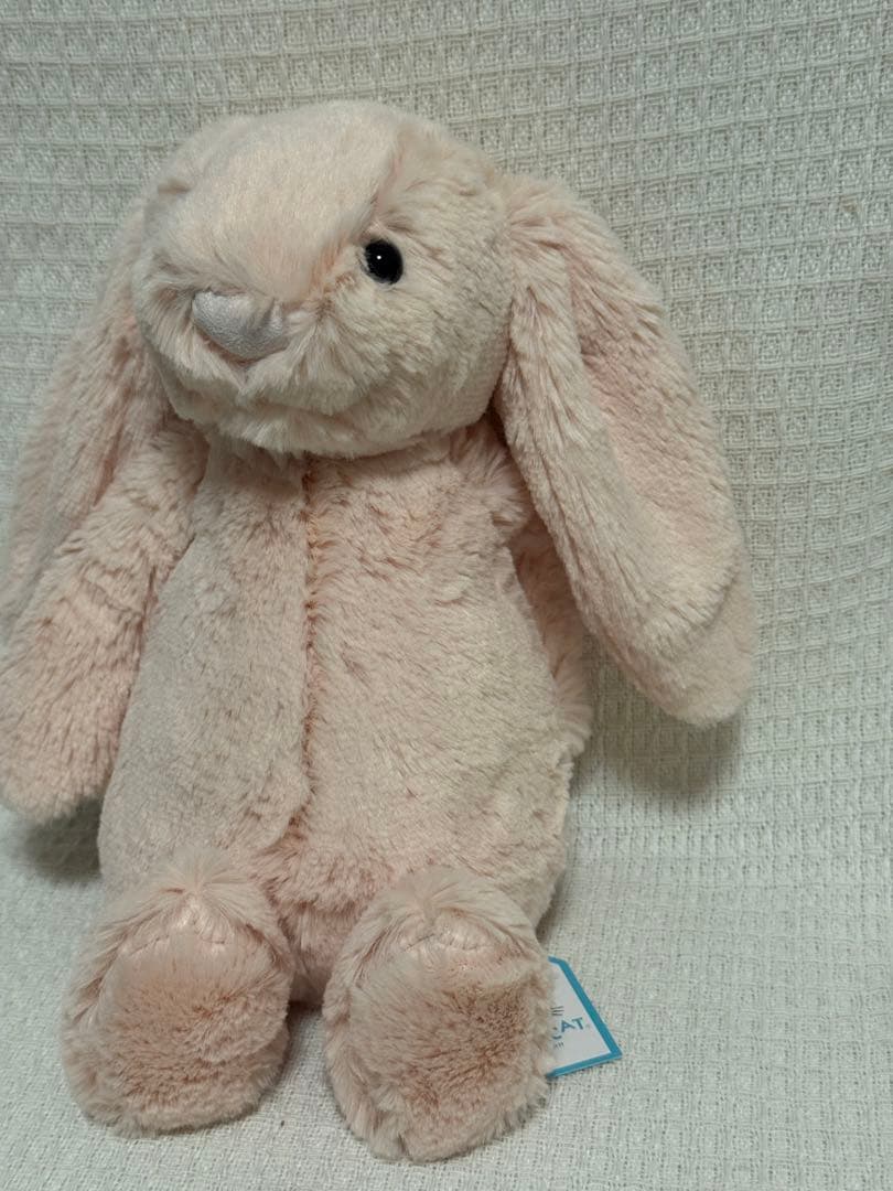  うさぎ ライトピンク ぬいぐる​み Mサイズ ジェリーキャット