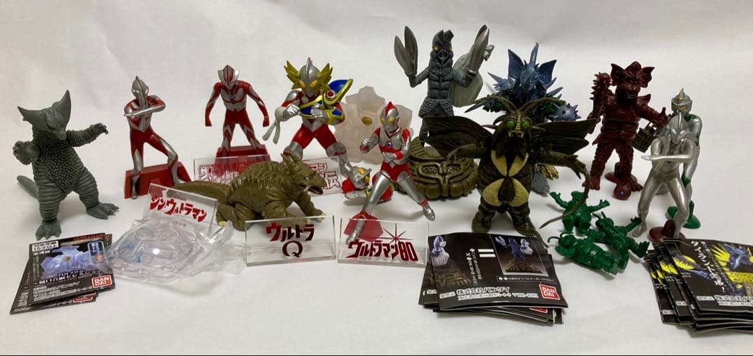 ガシャポン HGX 円谷プロ 壱 弐 参 フルコンプセット タイラント